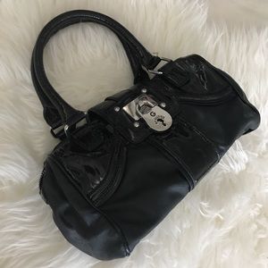 Black handbag purse